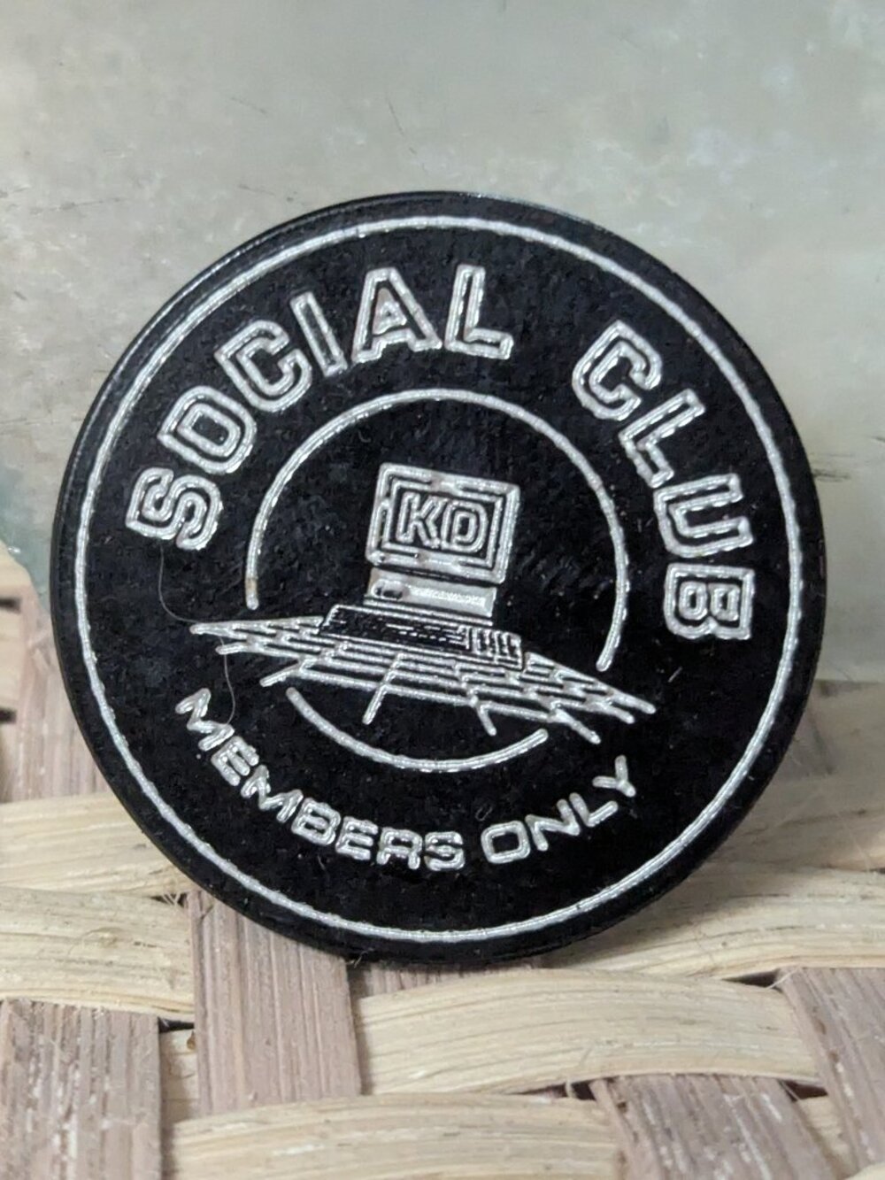 Kevin Devine patreon exclusive social club members only pin